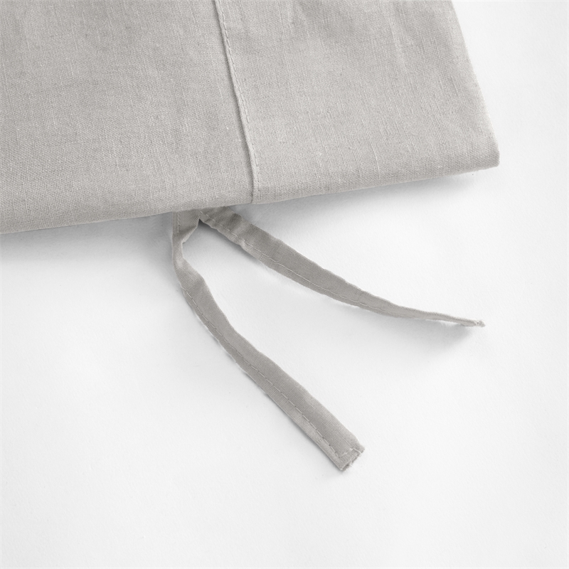 Posh Living Kaiyah 3pc King/California King Duvet Set Light Grey