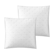 Posh Living Abilene 7pc King/California King Comforter Set White