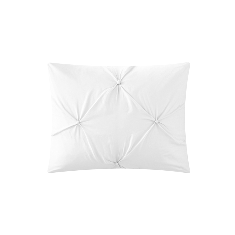 Posh Living Abilene 5pc Twin/Twin XL Comforter Set White