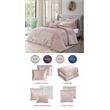 Posh Living Fahad 8pc King/California King Comforter Set Blush