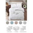 Posh Living Daniyah 5pc King/California King Comforter Set White