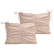 Posh Living Briseis 3pc Full/Queen Comforter Set Blush