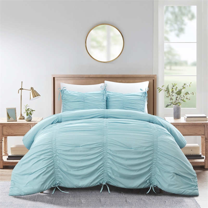 Posh Living Briseis 2pc Twin/Twin XL Comforter Set Blue