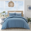Posh Living Kaiyah 3pc Full/Queen Duvet Set Navy