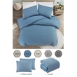 Posh Living Kaiyah 3pc Full/Queen Duvet Set Navy