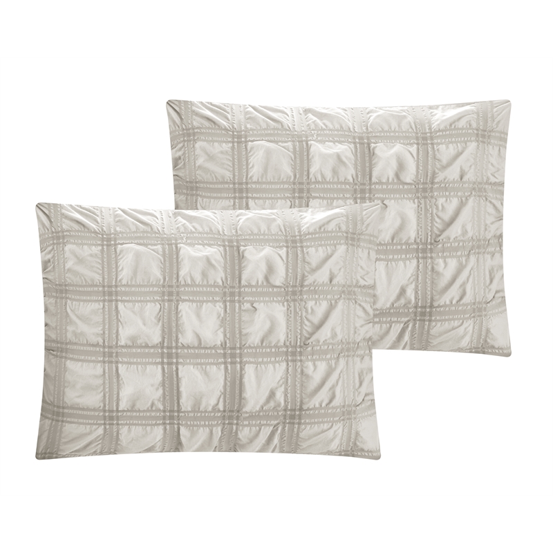 Posh Living Kynnedi 5pc Twin/Twin XL Duvet Set Beige