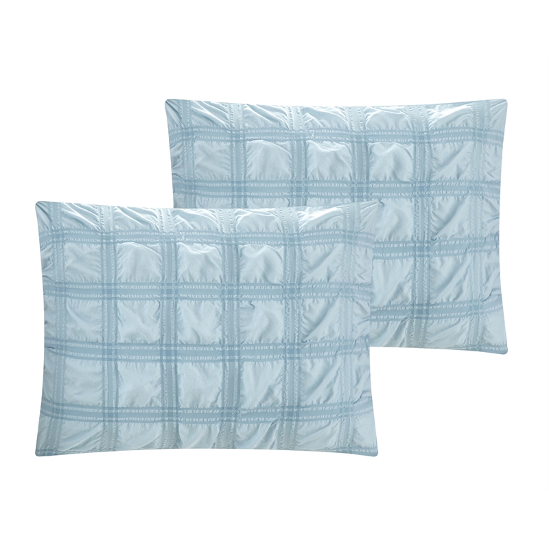 Posh Living Kynnedi 7pc King/California King Duvet Set Blue