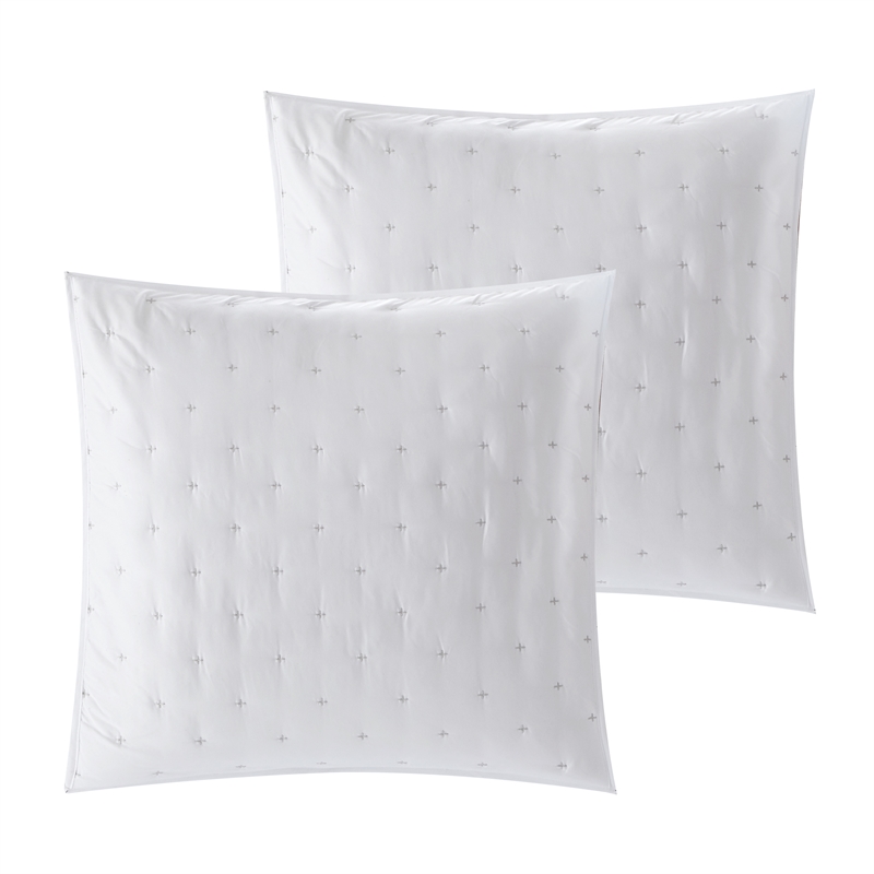 Posh Living Kynnedi 7pc King/California King Duvet Set White