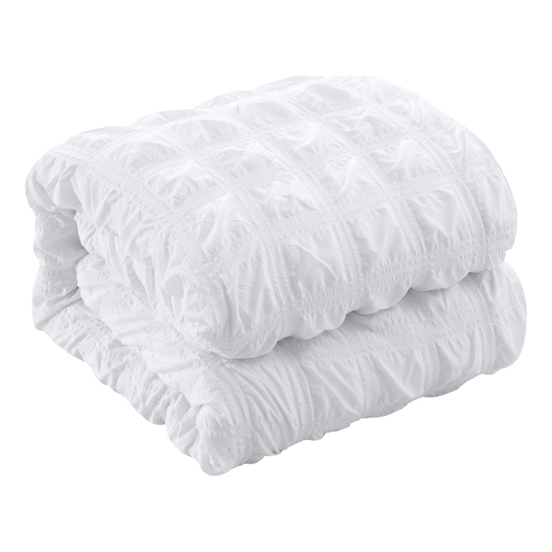 Posh Living Kynnedi 7pc King/California King Duvet Set White