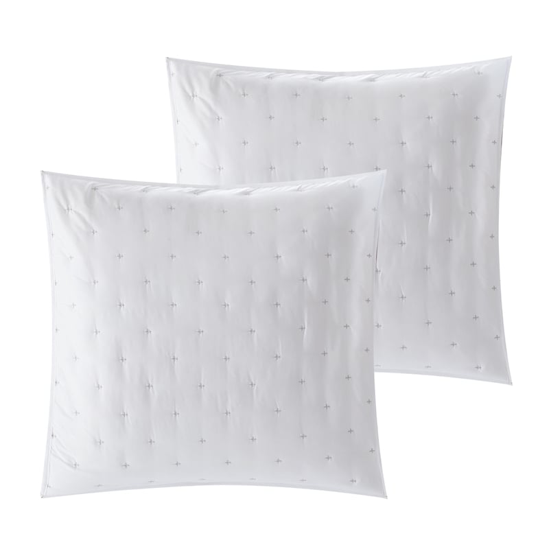Posh Living Kynnedi 7pc Full/Queen Duvet Set White