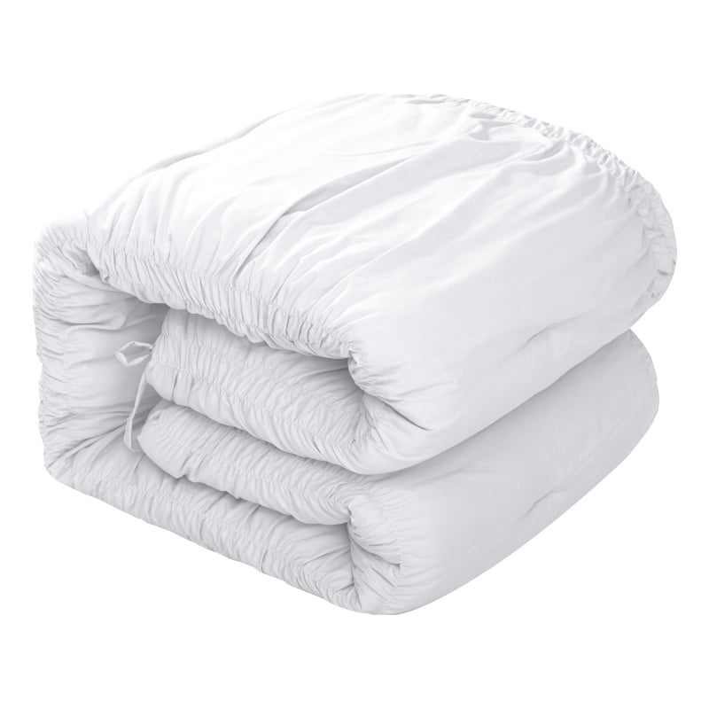 Posh Living Briseis 3pc King/California King Comforter Set White