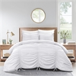 Posh Living Briseis 2pc Twin/Twin XL Comforter Set White
