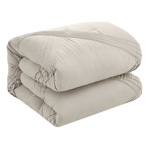 Posh Living Daniyah 5pc King/California King Comforter Set Beige