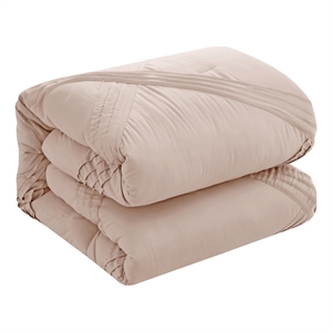 Posh Living Daniyah 5pc King/California King Comforter Set Blush