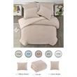 Posh Living Nika 3pc Twin/Twin XL Duvet Set Blush