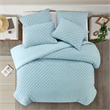 Posh Living Nika 5pc Full/Queen Duvet Set Blue