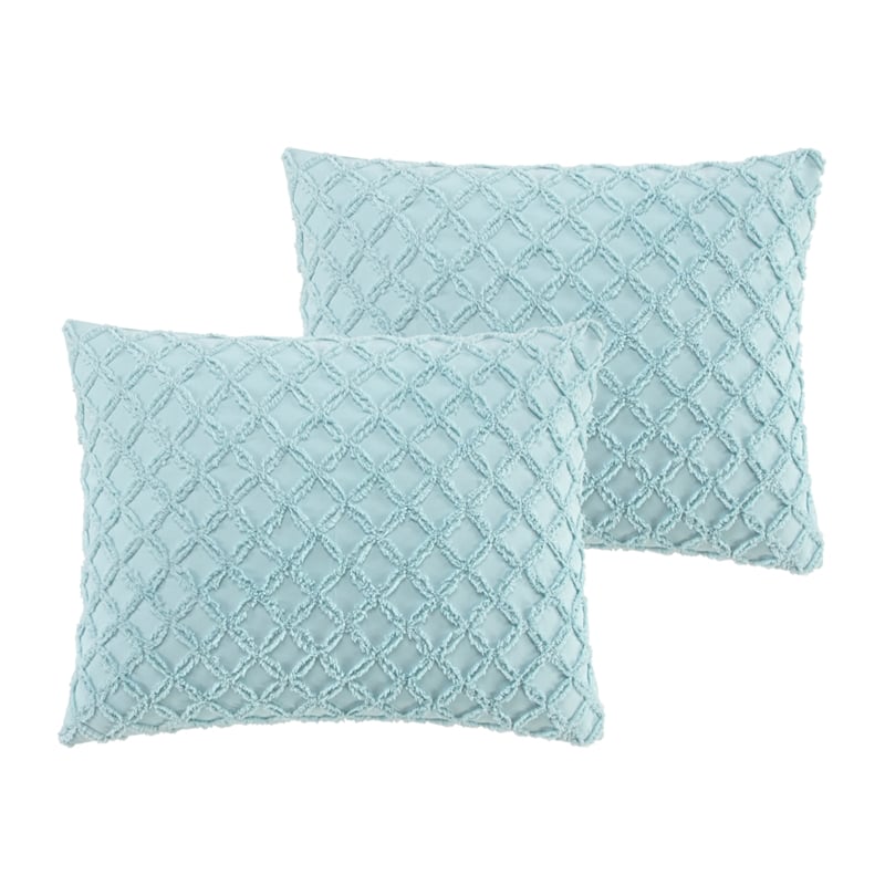 Posh Living Nika 5pc Full/Queen Duvet Set Blue