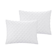 Posh Living Nika 5pc King/California King Duvet Set White