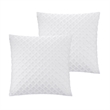 Posh Living Nika 5pc Full/Queen Duvet Set White