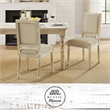 Posh Living Westen Linen Dining Chair (Set of 2) Beige