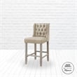 Posh Living Preslie Leather PU Counter Stool (Set of 2) Beige