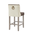 Posh Living Preslie Leather PU Counter Stool (Set of 2) Brown