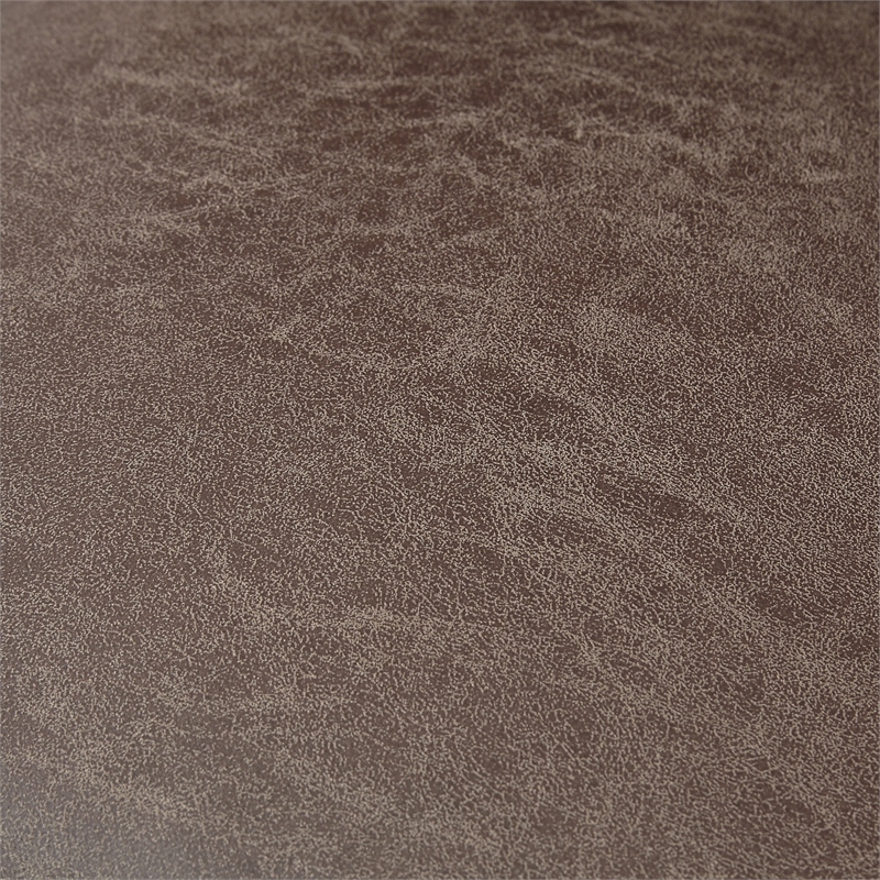 Posh Living Preslie Leather PU Counter Stool (Set of 2) Brown