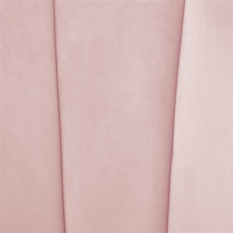 Posh Living Emaline Velvet Accent Chair Blush