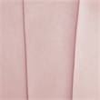Posh Living Emaline Velvet Accent Chair Blush