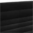 Posh Living Makynlee Velvet Settee Loveseat Black/Chrome