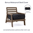 Posh Living Roberta  Outdoor 4pc Seating Group Teak