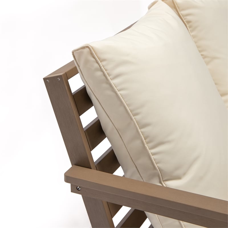 Posh Living Roberta  Outdoor 4pc Seating Group Teak