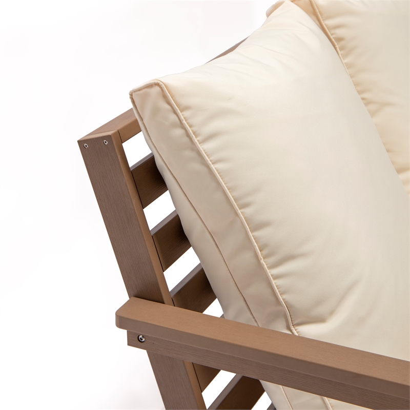 Posh Living Roberta  Outdoor 4pc Seating Group Teak
