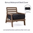 Posh Living Roberta  Outdoor 4pc Seating Group Teak