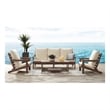 Posh Living Roberta  Outdoor 4pc Seating Group Teak