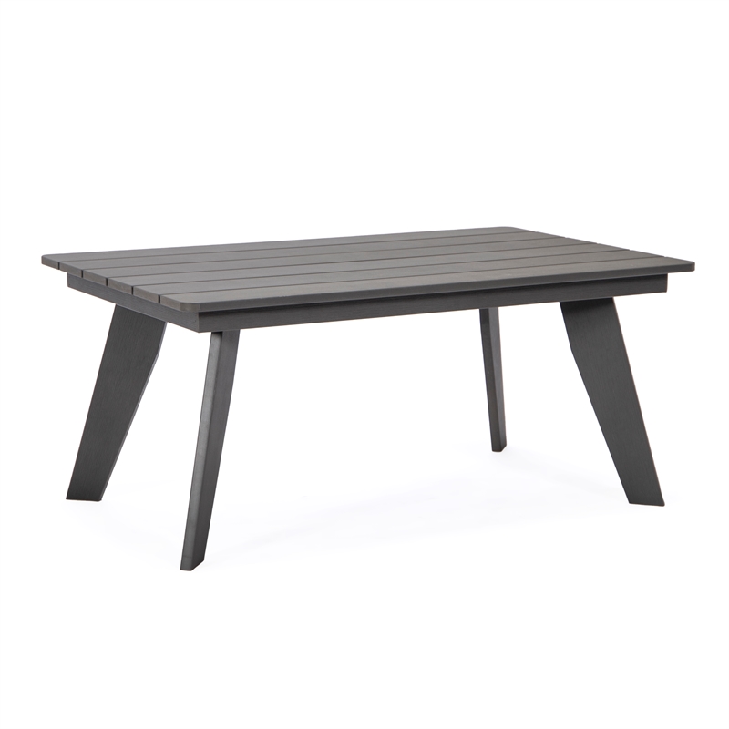 Posh Living Safia  Outdoor 4pc Seating Group Dark Grey
