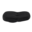 Posh Living Saeed Plush Recliner/Floor Chair Black