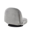 Posh Living Saeed Plush Recliner/Floor Chair Grey