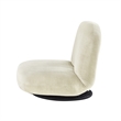 Posh Living Saeed Plush Recliner/Floor Chair Beige