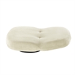 Posh Living Saeed Plush Recliner/Floor Chair Beige