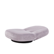 Posh Living Saeed Plush Recliner/Floor Chair Lavender