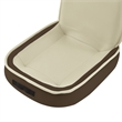 Posh Living Amila Mesh Floor Chair Beige