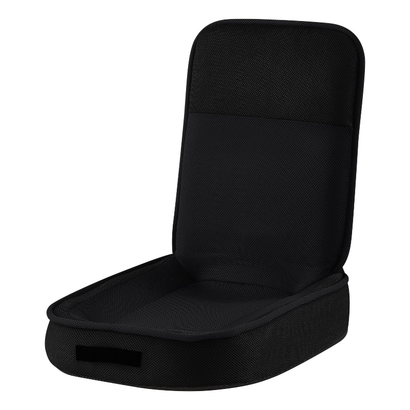 Posh Living Amila Mesh Floor Chair Black