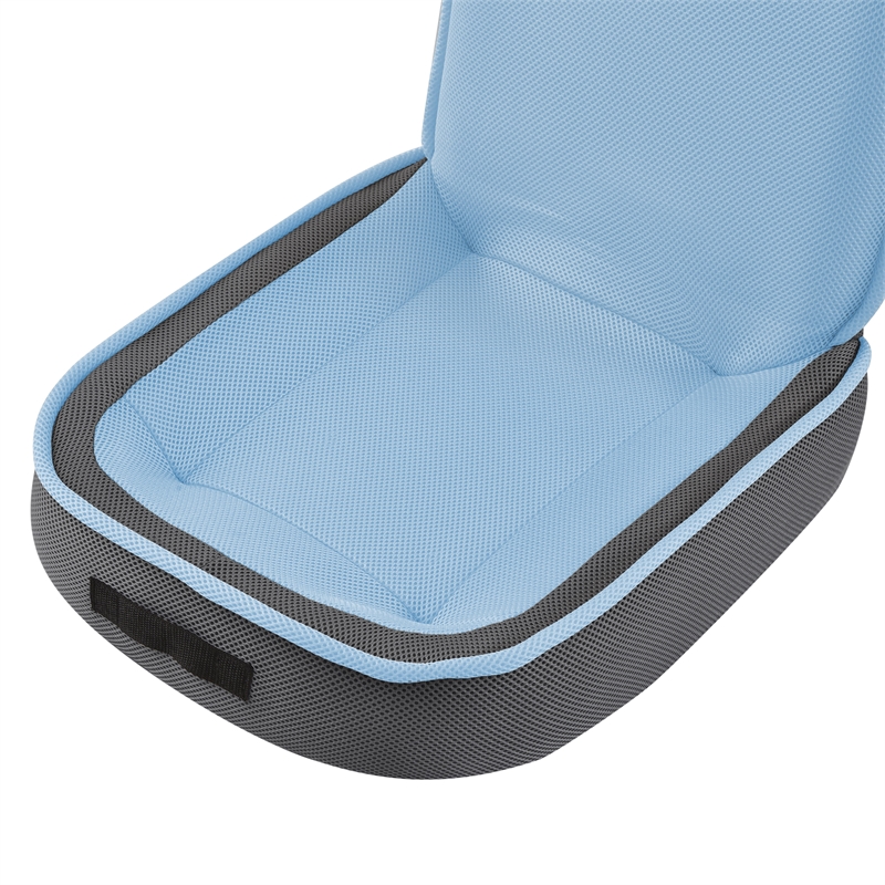 Posh Living Amila Mesh Floor Chair Blue
