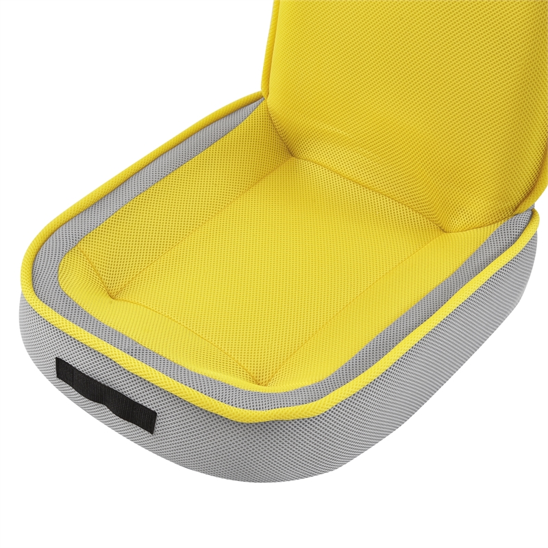 Posh Living Amila Mesh Floor Chair Yellow