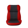 Posh Living Arleen Mesh Recliner/Floor Chair Red