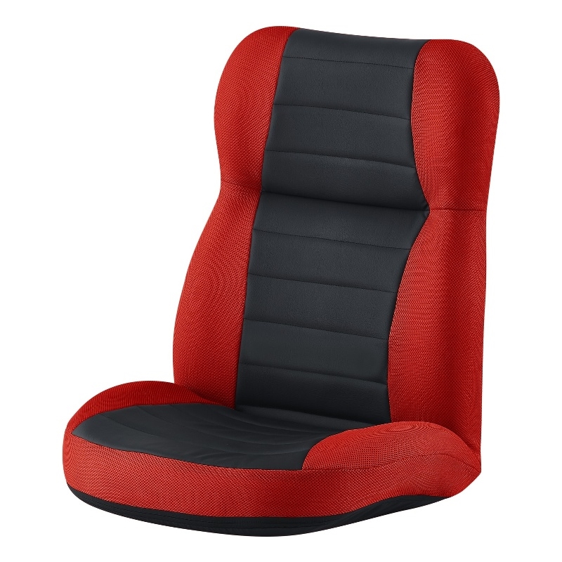 Posh Living Arleen Mesh Recliner/Floor Chair Red