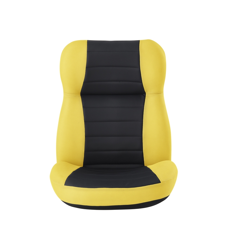 Posh Living Arleen Mesh Recliner/Floor Chair Yellow