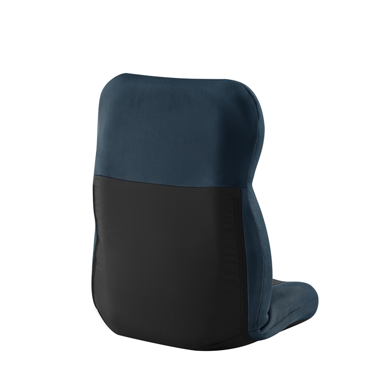 Posh Living Arleen Mesh Recliner/Floor Chair Navy
