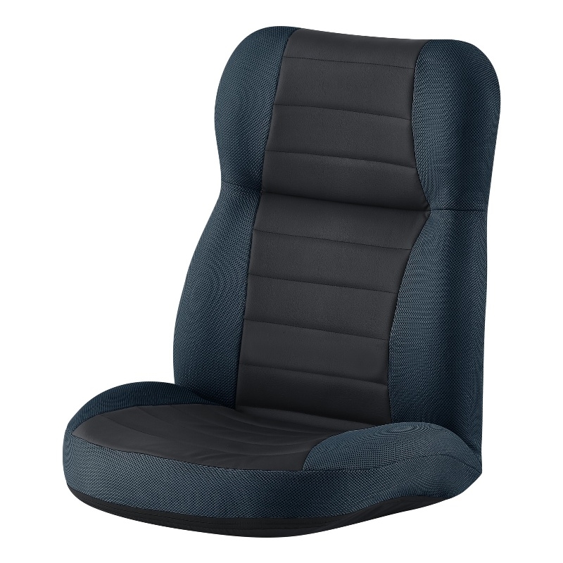 Posh Living Arleen Mesh Recliner/Floor Chair Navy